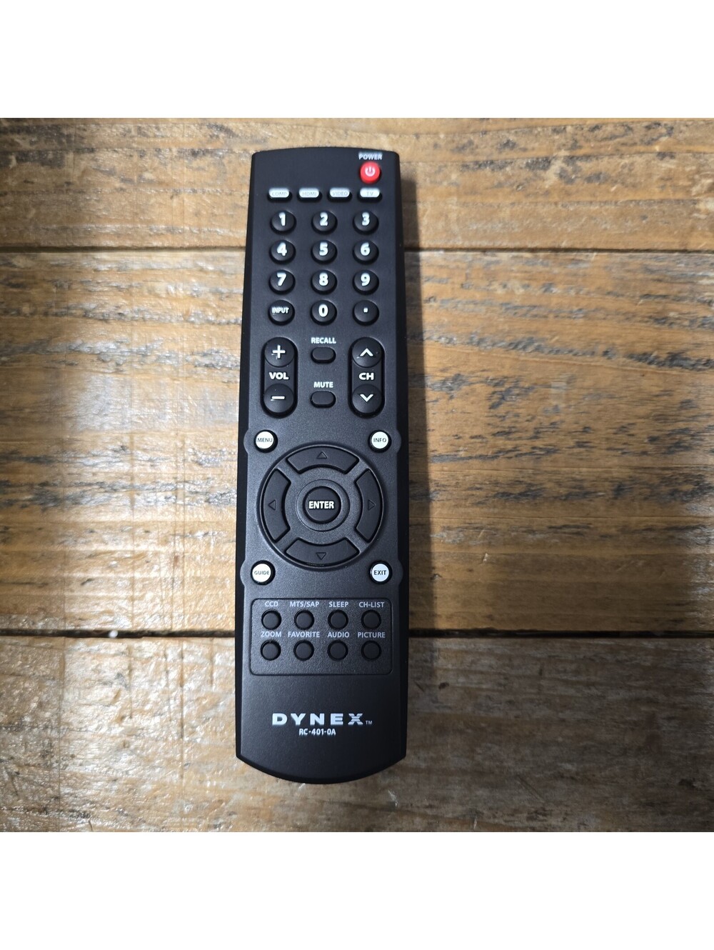 Dynex RC-401-0A TV Remote Control